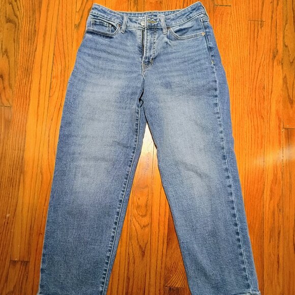 NWOT Old Navy Medium Wash OG Loose Denim Size 6 - Picture 1 of 3